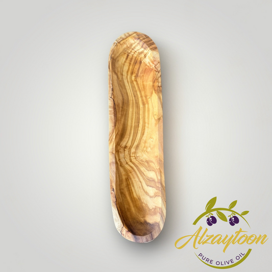 Handmade Olivewood Oval Serving Tray