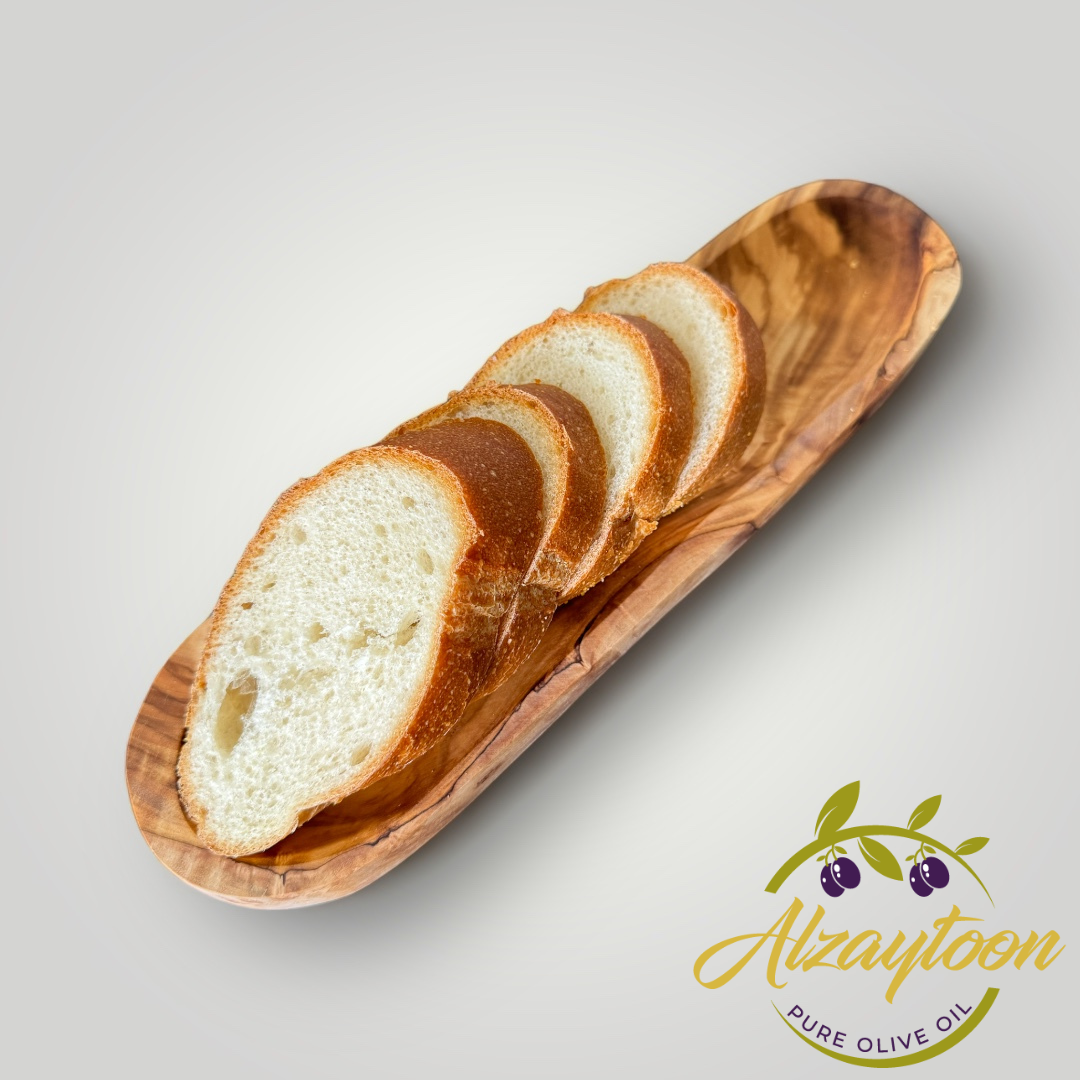 Handmade Olivewood Oval Serving Tray