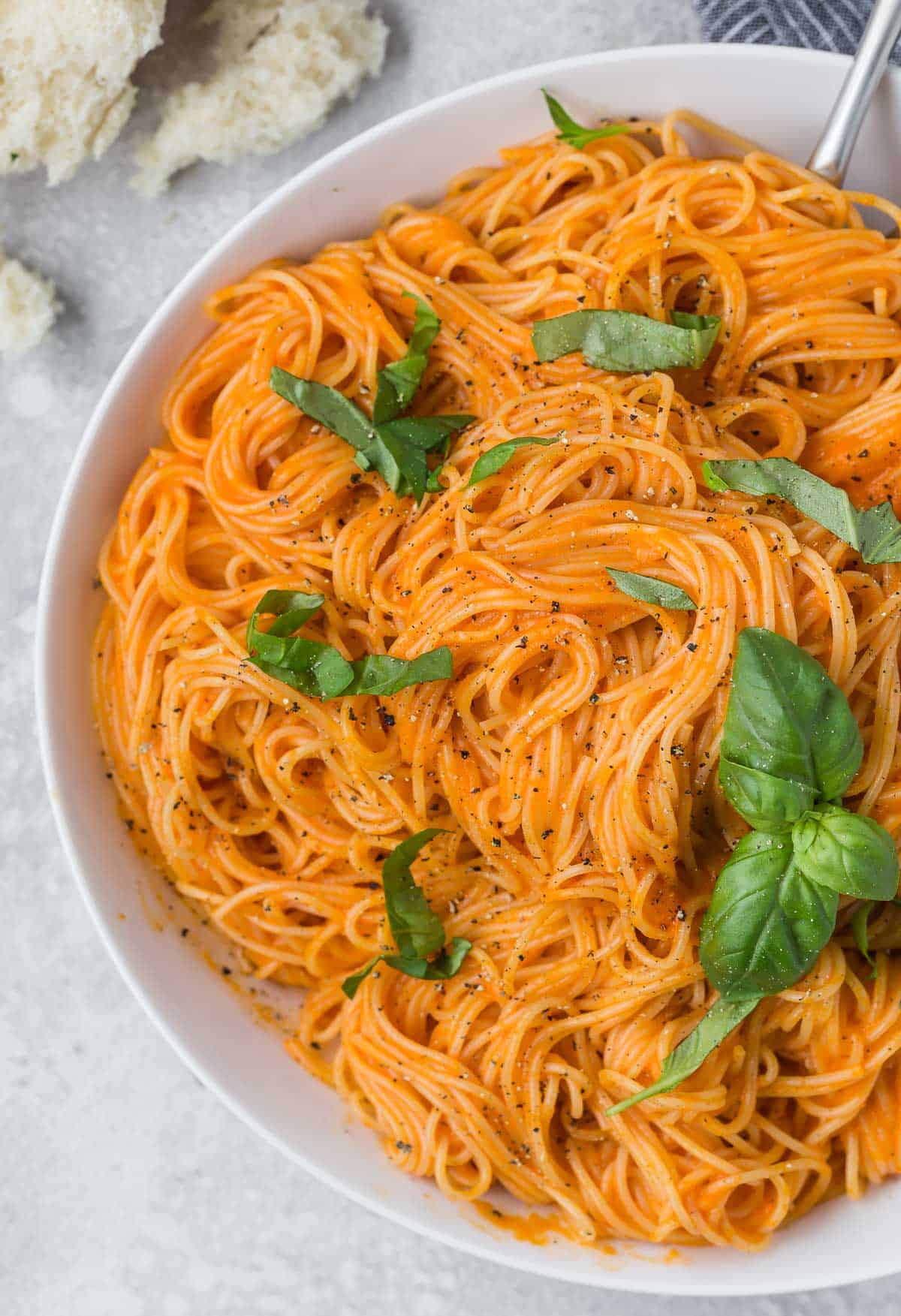 Chipotle Angel Hair Hand-Made Pasta