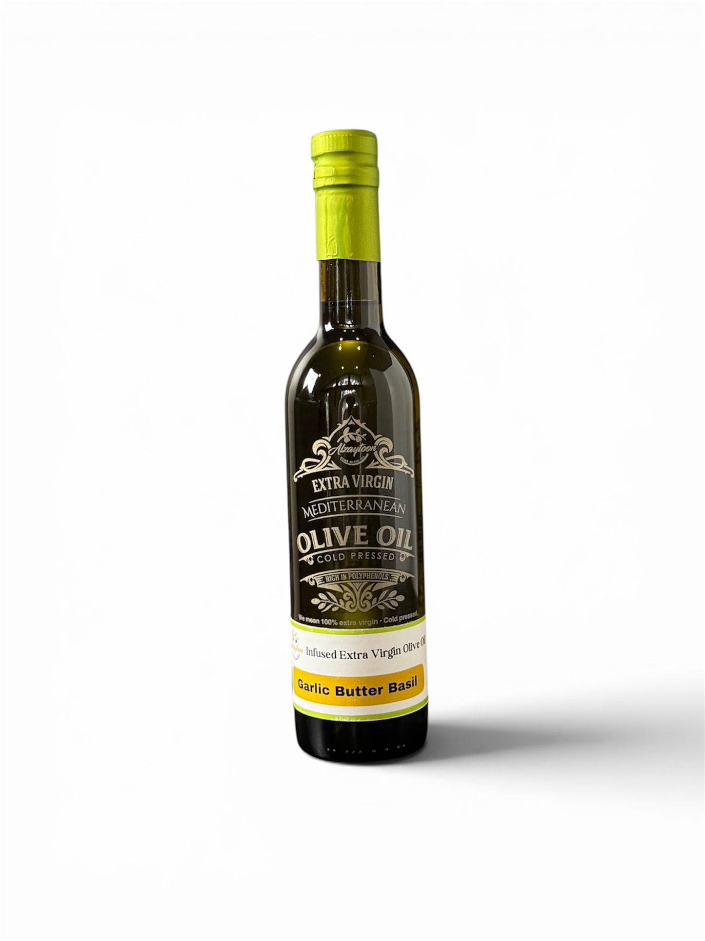 Garlic Butter Basil Infused Olive Oil