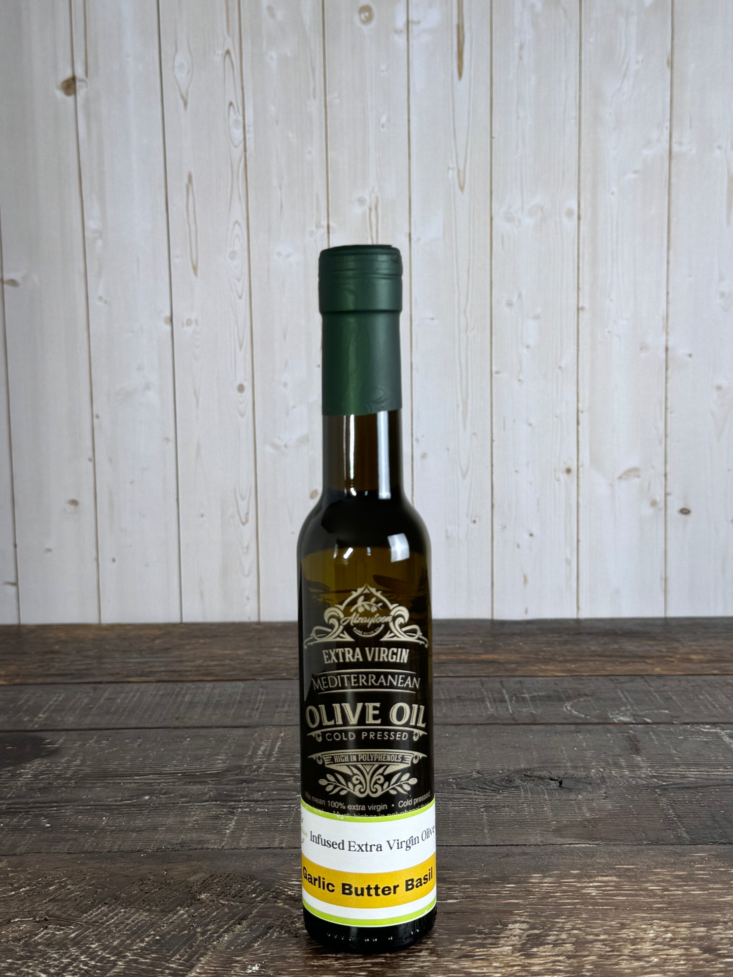 Garlic Butter Basil Infused Olive Oil