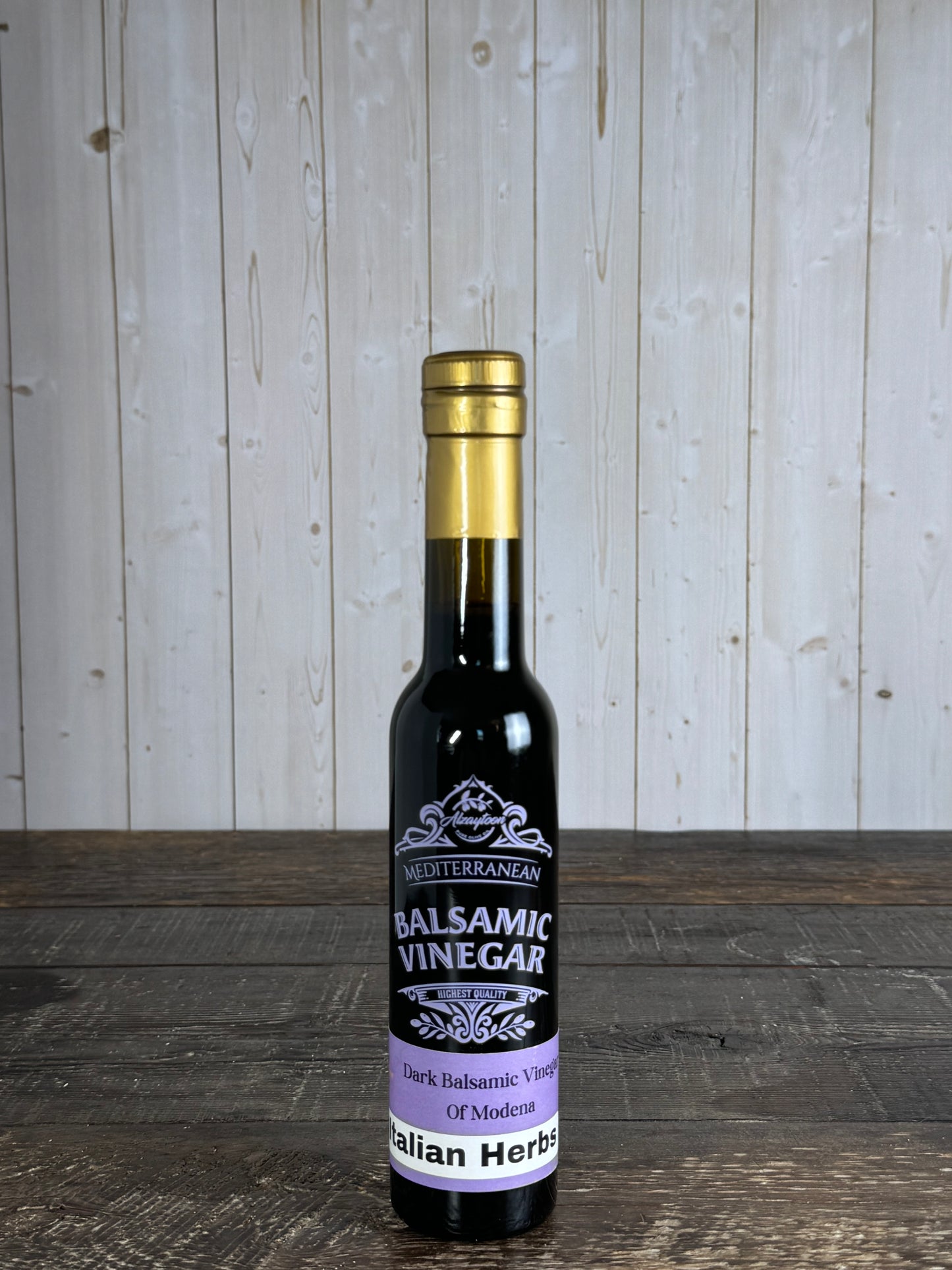 Italian Herbs Dark Balsamic Vinegar Of Modena