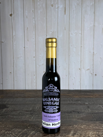 Italian Herbs Dark Balsamic Vinegar Of Modena