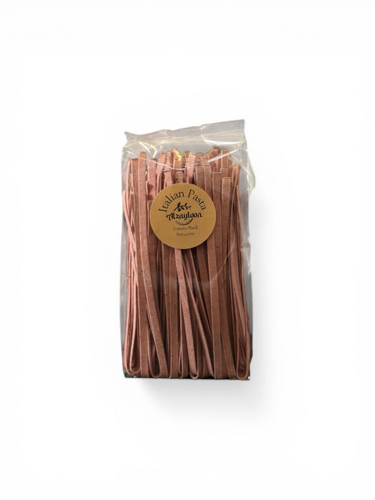 Tomato Basil Fettuccine Hand-Made Pasta