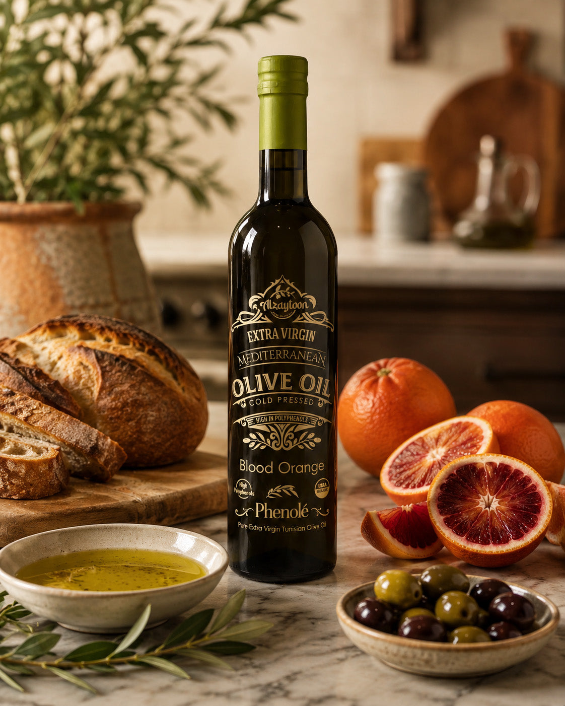 Phenolé Blood Orange Infused Extra Virgin Olive Oil
