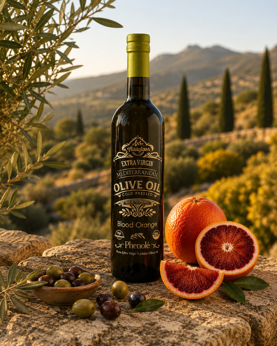 Phenolé Blood Orange Infused Extra Virgin Olive Oil