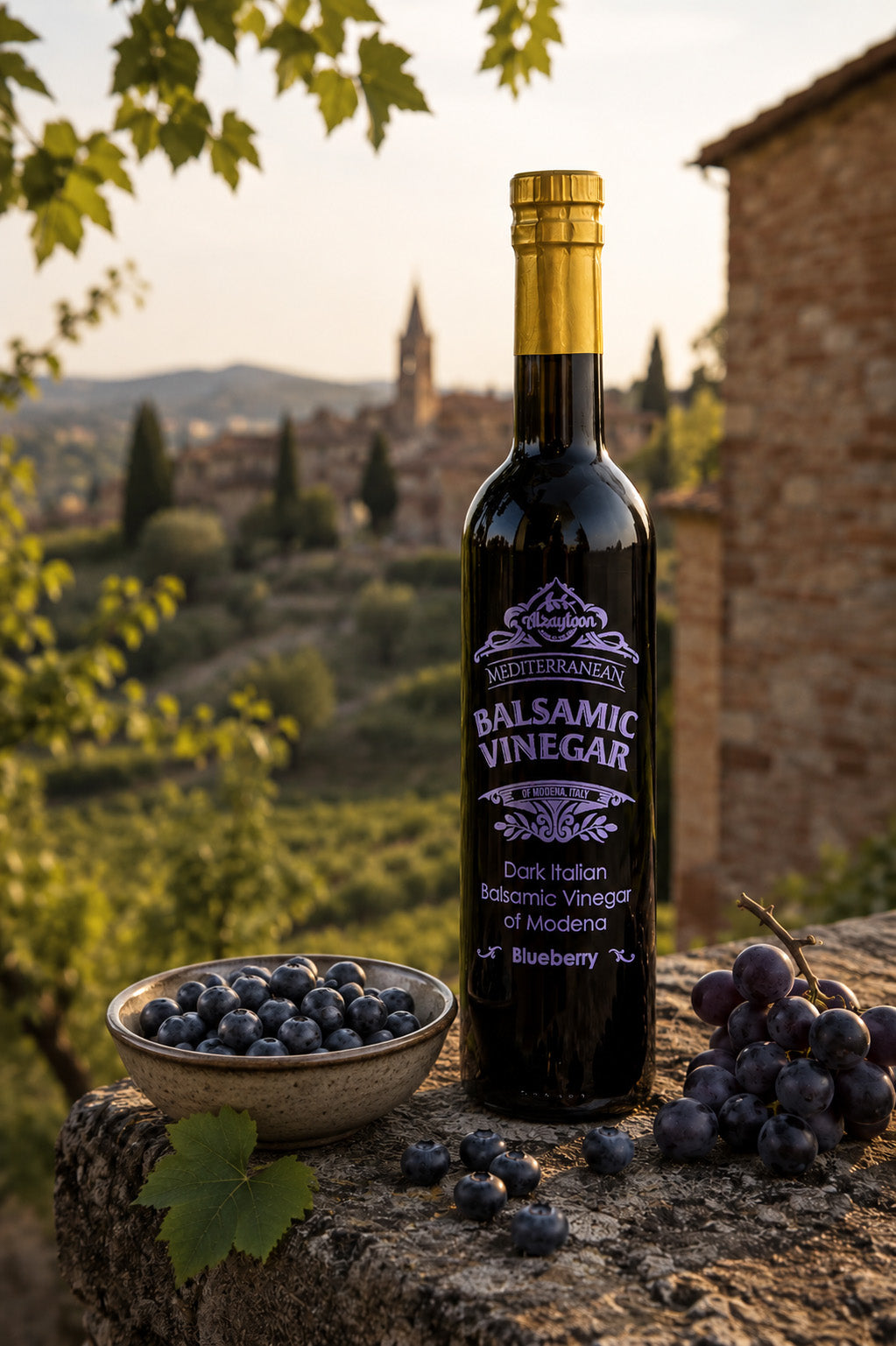 Blueberry Dark Balsamic Vinegar Of Modena