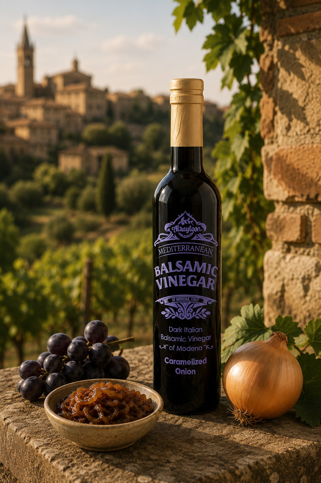 Caramelized Onion Dark Balsamic Vinegar Of Modena