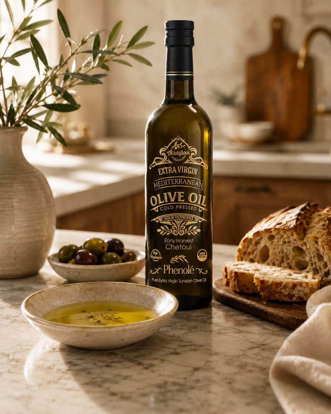 Phenolé Early Harvest Chetoui Extra Virgin Olive Oil – Alzaytoon
