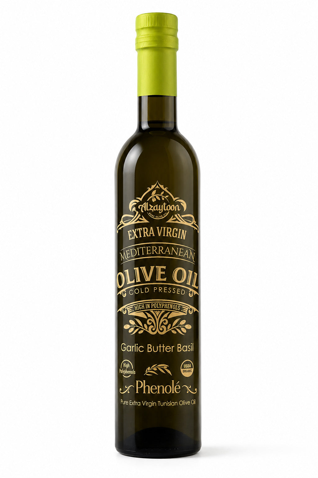 Phenolé Garlic Butter Basil Infused Olive Oil