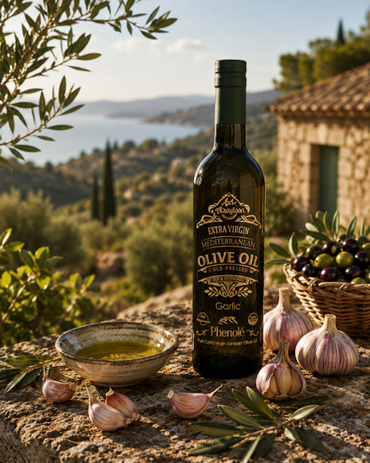Phenolé Fresh Garlic Infused Extra Virgin Olive Oil