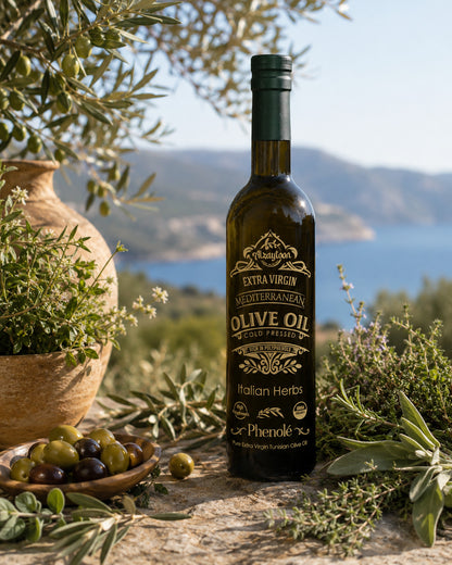Phenolé Italian Herbs Infused Extra Virgin Olive Oil