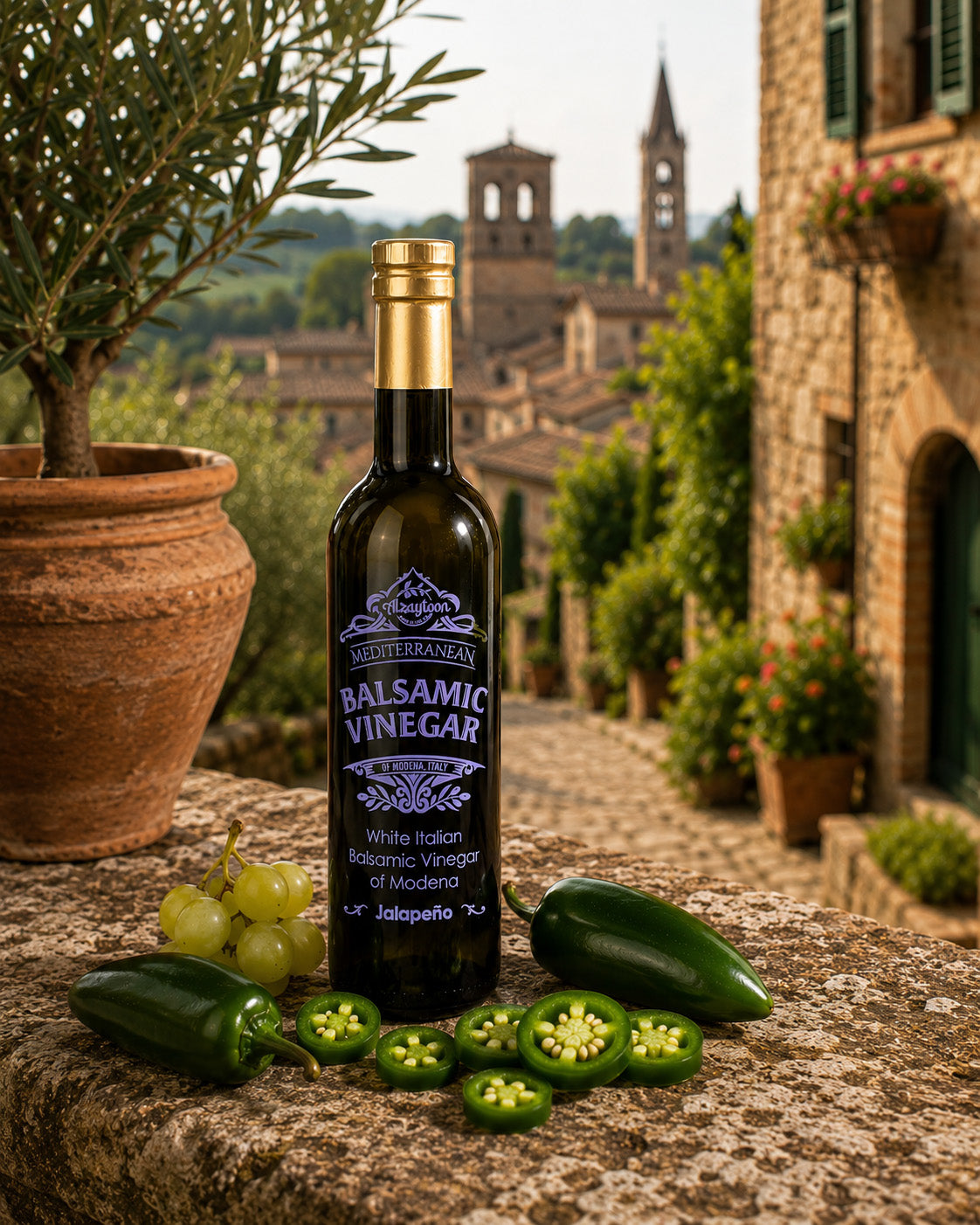 Jalapeno White Balsamic Vinegar Of Modena