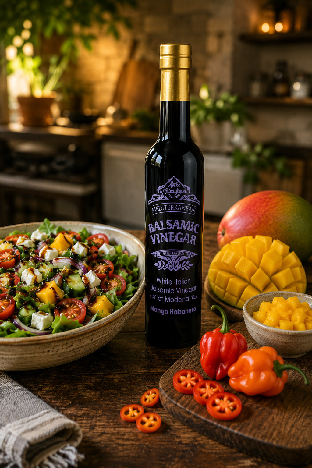 Mango Habanero White Balsamic Vinegar Of Modena