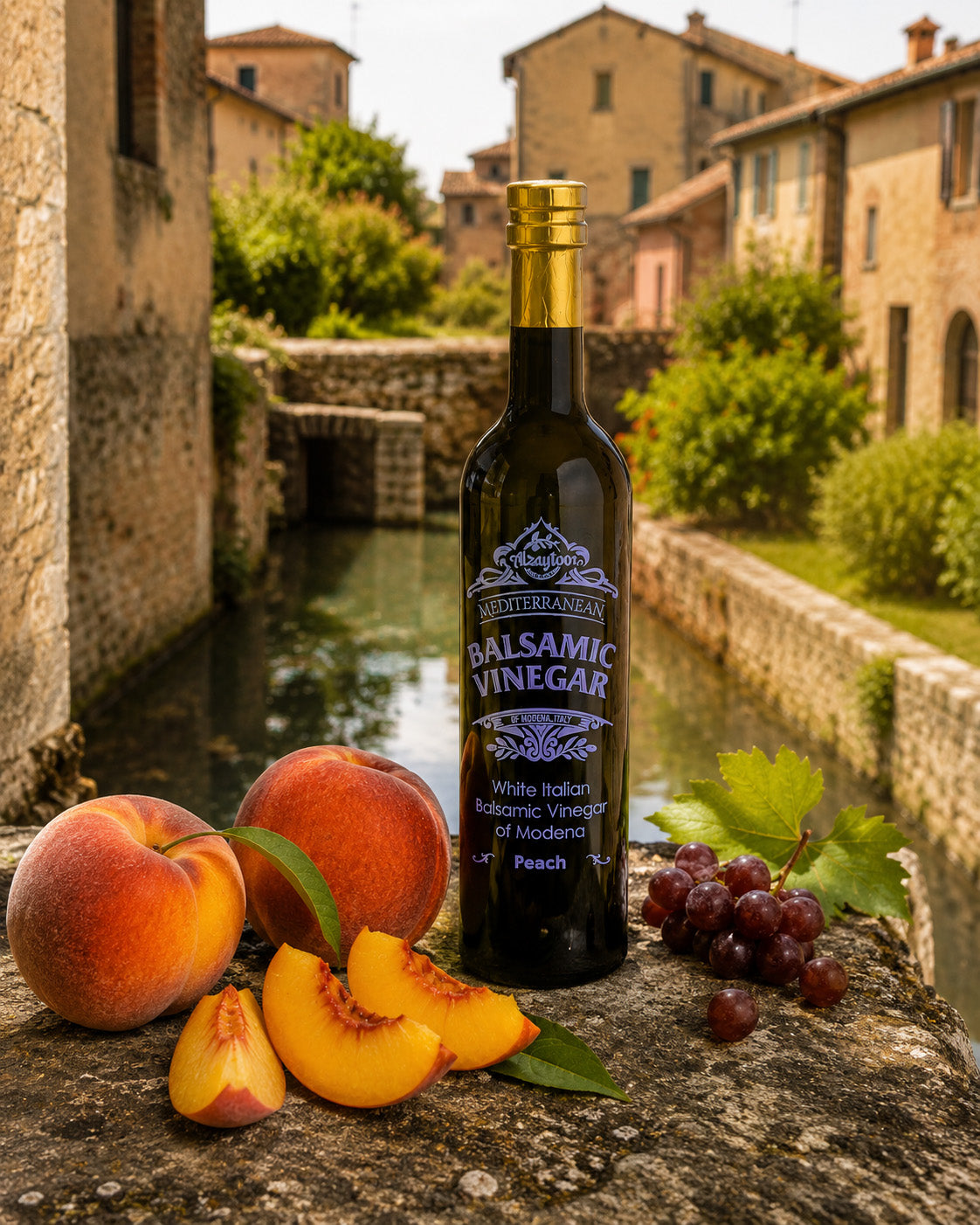 Peach White Balsamic Vinegar Of Modena