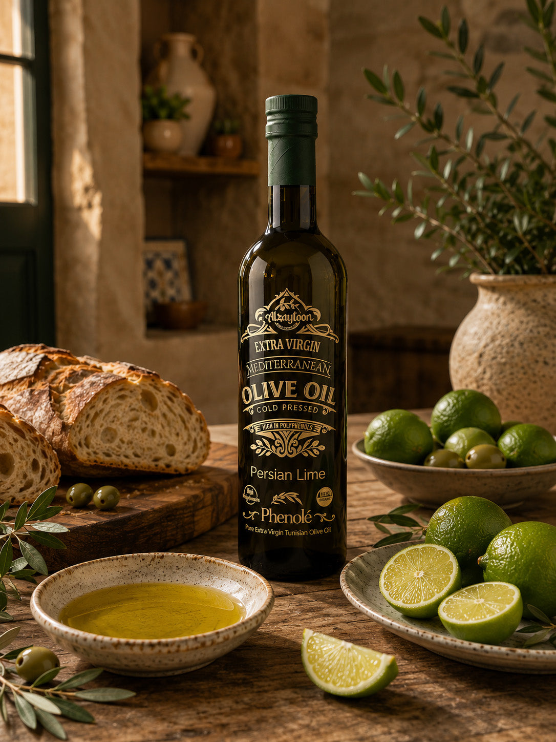 Phenolé Persian Lime Infused Extra Virgin Olive Oil