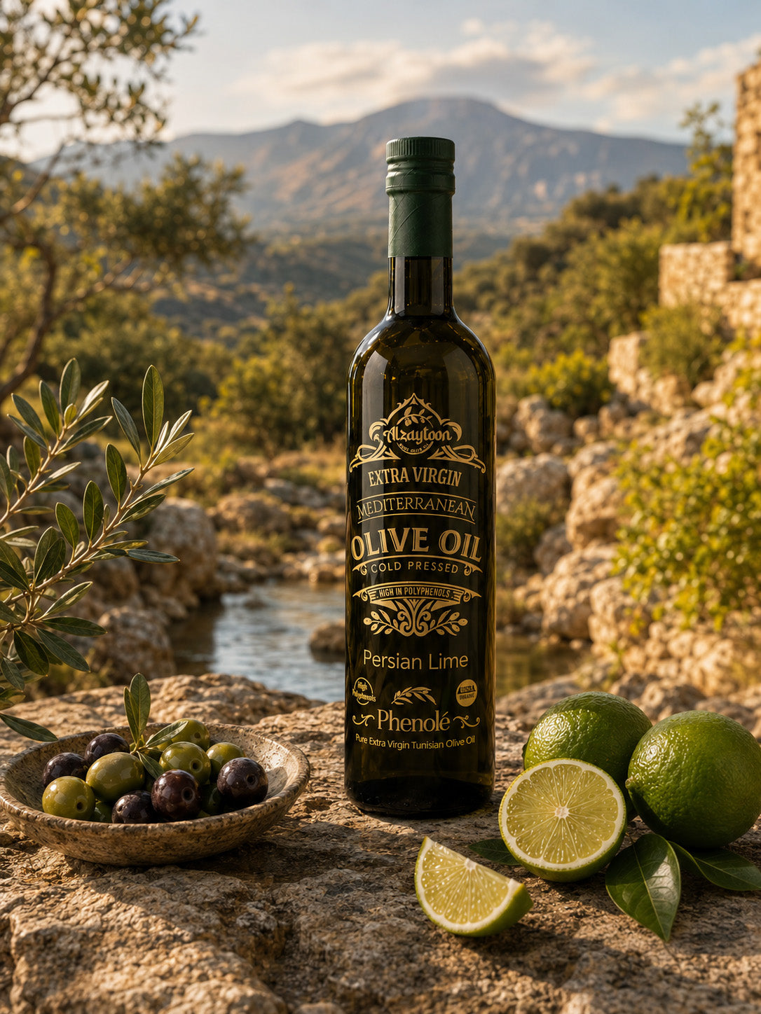 Phenolé Persian Lime Infused Extra Virgin Olive Oil