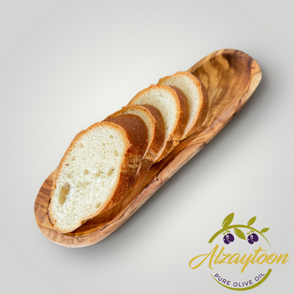 Handmade Olivewood Oval Serving Tray