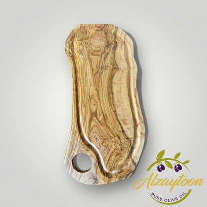 Olivewood Cutting Board With Hole