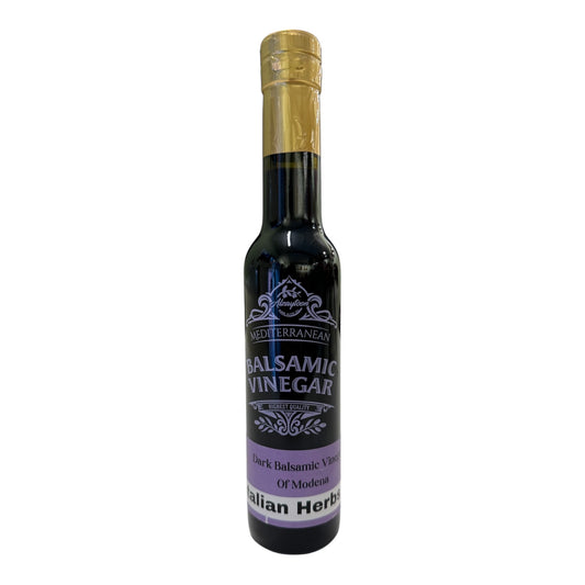 Italian Herbs Dark Balsamic Vinegar Of Modena